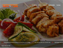 Tablet Screenshot of flavorofindia.org